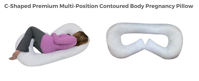 C-Shaped-Premium-Multi-Position-Contoured-Body-Pregnancy-Maternity-Pillow